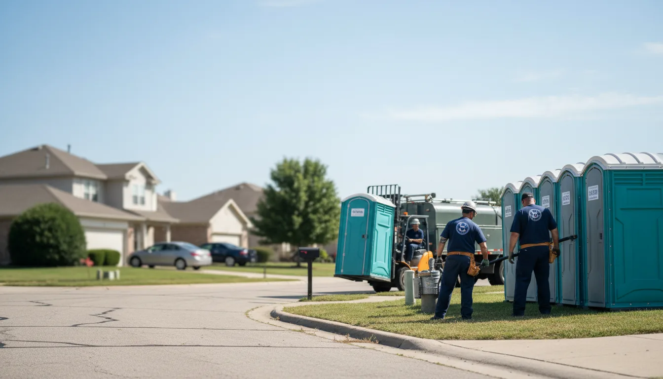 Porta Potty Rental in Farmersburg, IA near me